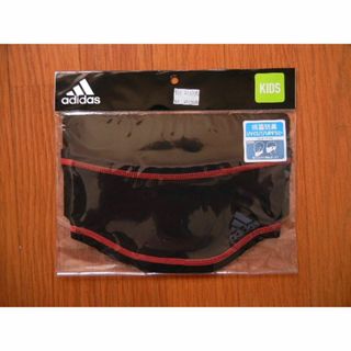 アディダス(adidas)の男児・女児兼用　adidas　アディダス　ネック・フェイスカバー　赤(その他)