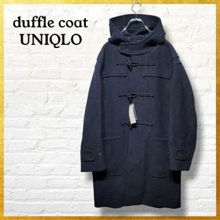 UNIQLO - UNIQLO +J ウールオーバーサイズダッフルコート S 黒の UNIQLO - UNIQLO +J ウールオーバーサイズダッフルコート S 黒の