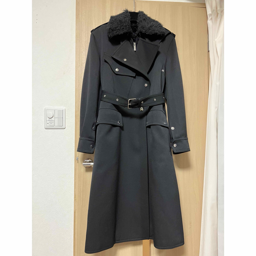 希少 HELMUT LANG ヘルムートラング ロングコート ジップ 灰 黒 希少 HELMUT LANG ヘルムートラング ロングコート ジップ 灰 黒