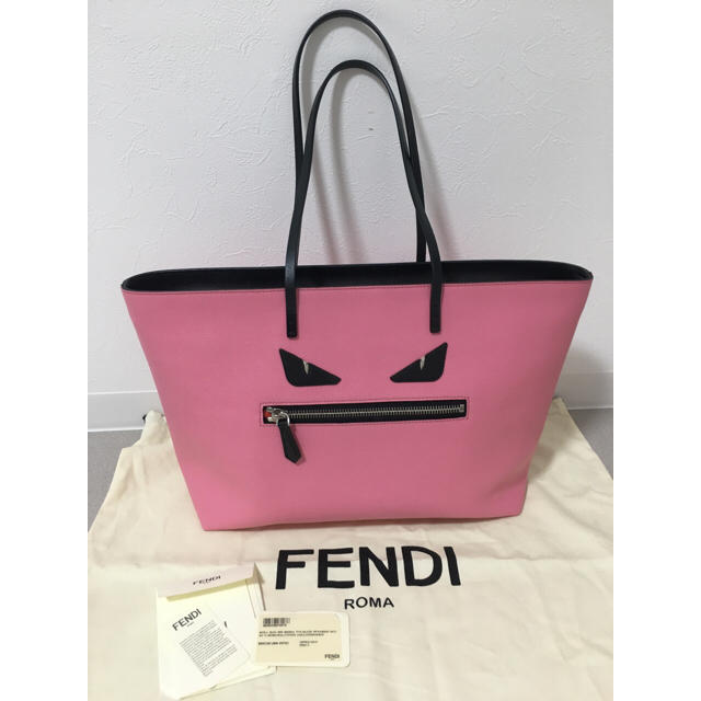 FENDI(フェンディ)のFENDI モンスター トートバッグ(国内直営店販売価格160,920円) レディースのバッグ(トートバッグ)の商品写真