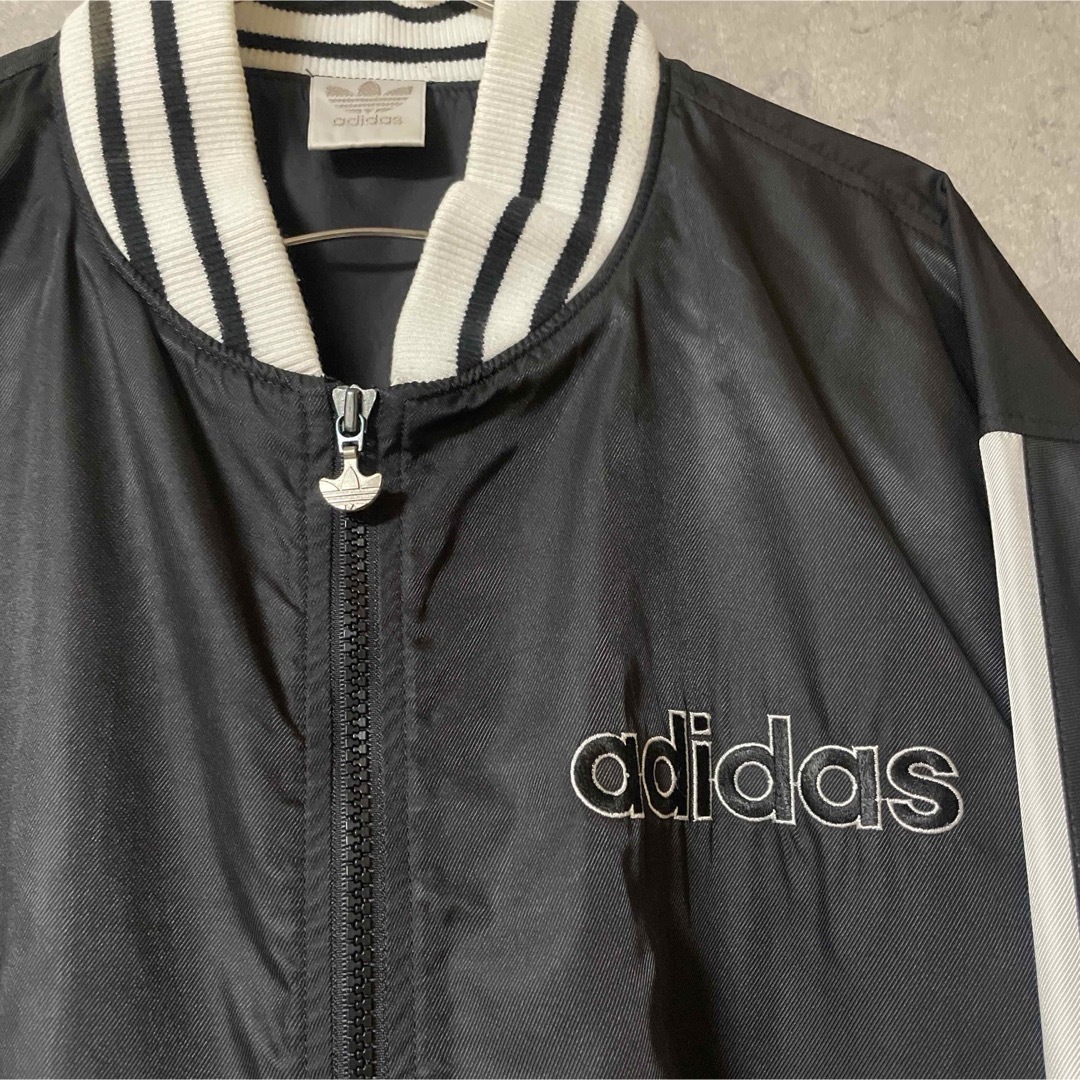 adidas アディダス 90s ビンテージ スタジャン ナイロンジャケット adidas アディダス 90s ビンテージ スタジャン ナイロンジャケット