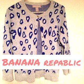 バナナリパブリック(Banana Republic)のバナリパ♥️レオパードカーディガン(カーディガン)