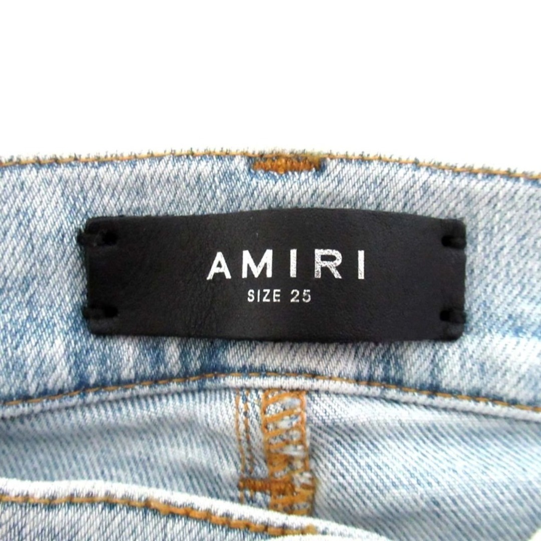 AMIRI - 美品 AMIRI アミリ MX-1 クラッシュ加工 レザーパッチ AMIRI - 美品 AMIRI アミリ MX-1 クラッシュ加工 レザーパッチ