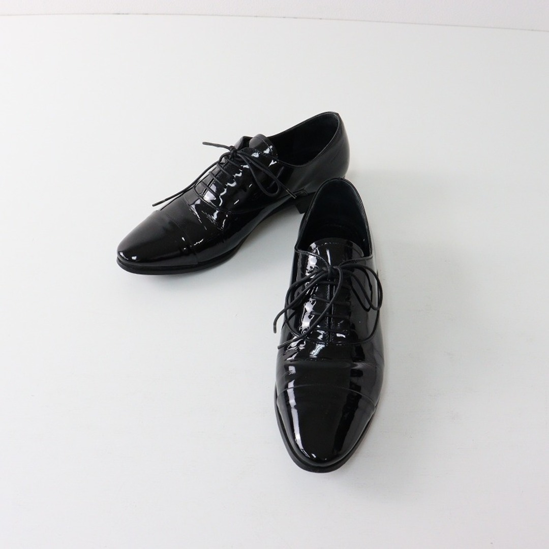 PRADA - イタリア製 プラダ PRADA エナメルレザー レースアップ PRADA - イタリア製 プラダ PRADA エナメルレザー レースアップ