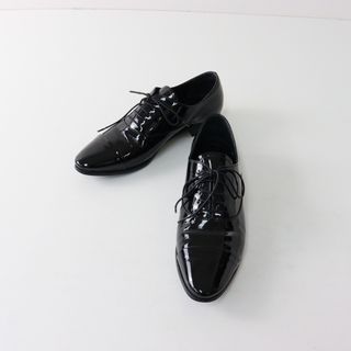 PRADA - イタリア製 プラダ PRADA エナメルレザー レースアップ PRADA - イタリア製 プラダ PRADA エナメルレザー レースアップ