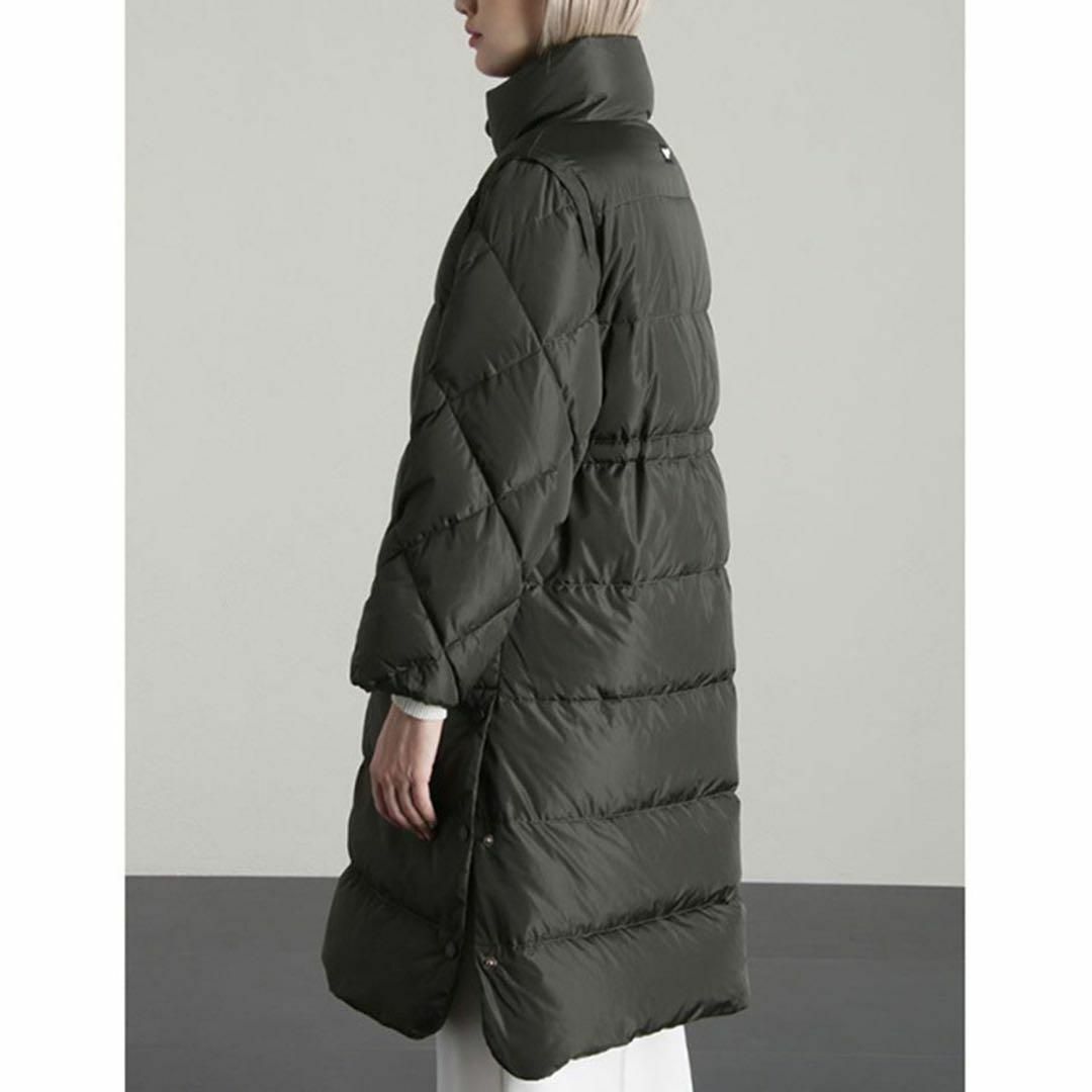 美品☆MaxMara☆現行☆2wayダウンコート*ジレ☆2024トレンドカラー 美品☆MaxMara☆現行☆2wayダウンコート*ジレ☆2024トレンドカラー