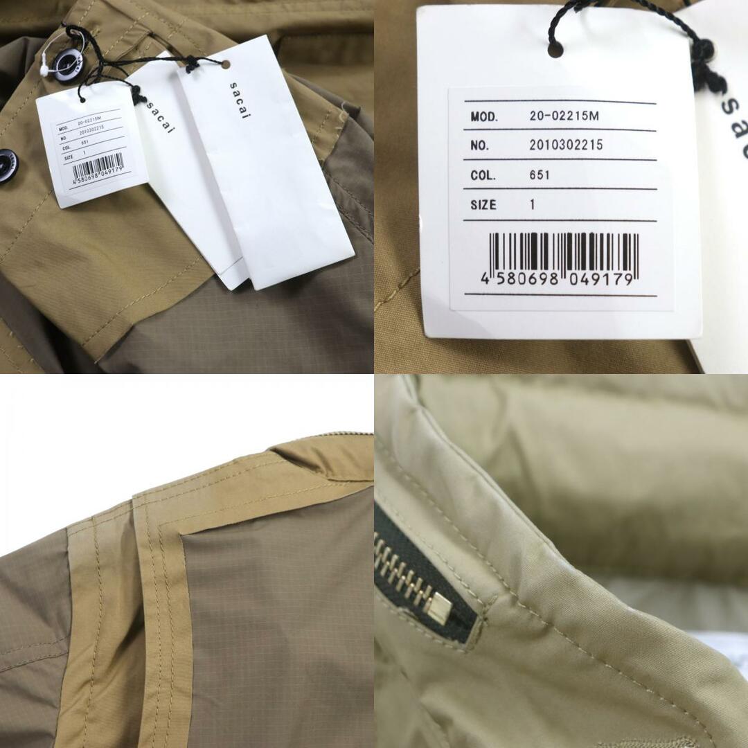 sacai - 美品▽Sacai サカイ 20-02215M M65リメイクミリタリー sacai - 美品▽Sacai サカイ 20-02215M M65リメイクミリタリー