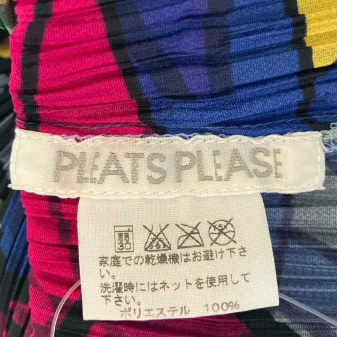 PLEATS PLEASE(プリーツプリーズ) 七分袖カットソー サイズ3 L PLEATS PLEASE(プリーツプリーズ) 七分袖カットソー サイズ3 L
