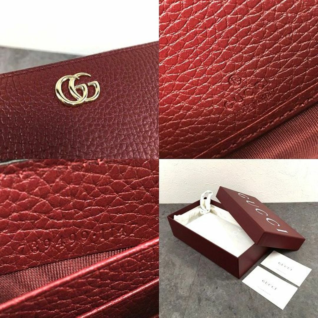 GUCCI - 送料込み! 未使用品 GUCCI ジップウォレット 739499 GUCCI - 送料込み! 未使用品 GUCCI ジップウォレット 739499