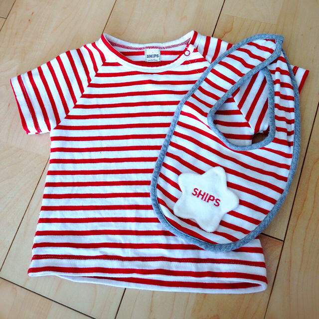 SHIPS(シップス)のSHIPS Tシャツスタイセット キッズ/ベビー/マタニティのキッズ服男の子用(90cm~)(その他)の商品写真