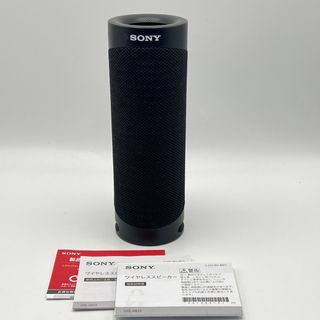 【美品】SONY SRS-XB23 B ブラック ワイヤレスポータブルスピーカー Bluetooth対応 ソニー 本体 【美品】SONY SRS-XB23 B ブラック ワイヤレスポータブルスピーカー Bluetooth対応 ソニー 本体