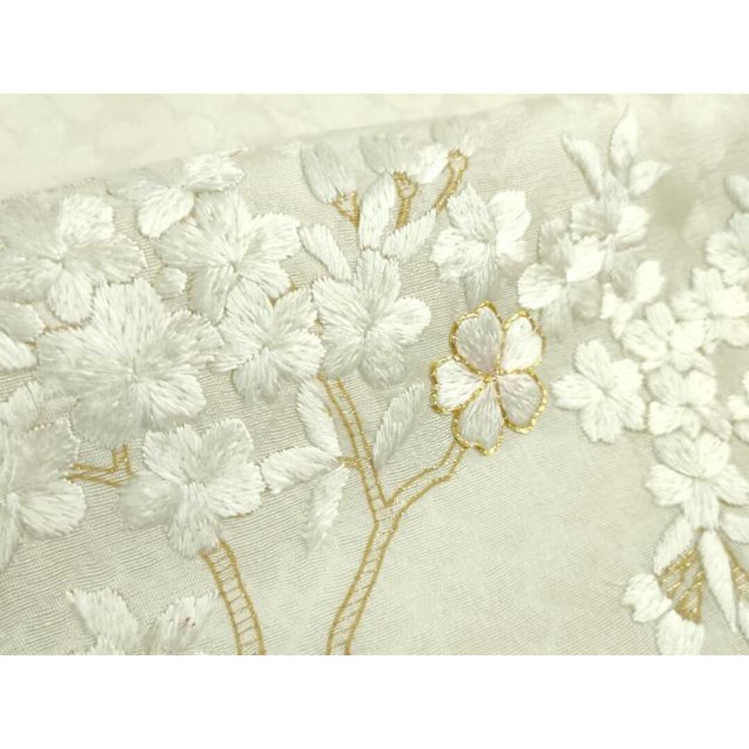 平和屋本店□極上 訪問着 駒刺繍 総刺繍 枝桜 暈し染め 金糸 平和屋本店□極上 訪問着 駒刺繍 総刺繍 枝桜 暈し染め 金糸