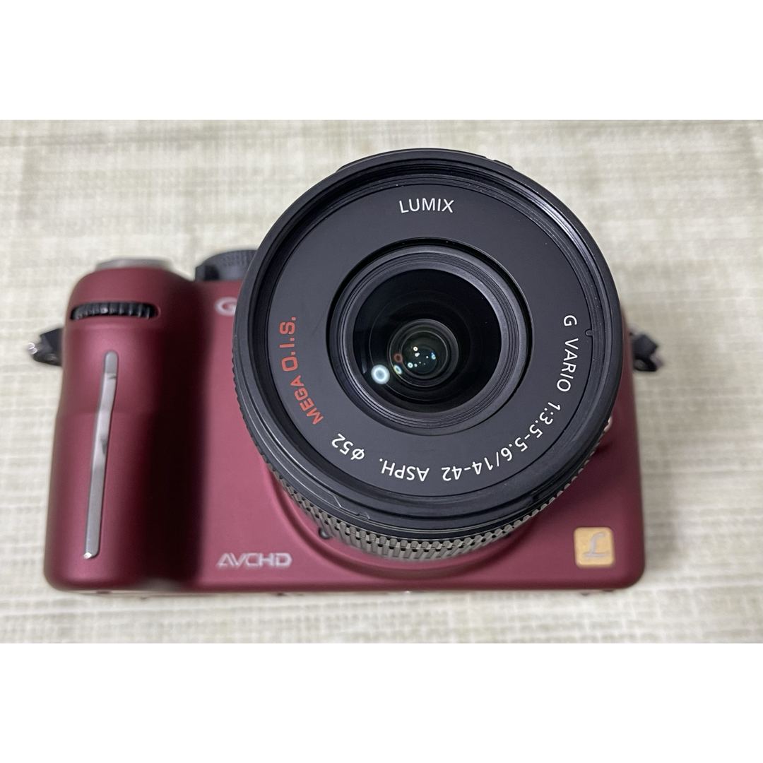 パナソニック LUMIX DMC-GH1A-Rレンズキット コンフォートレッド パナソニック LUMIX DMC-GH1A-Rレンズキット コンフォートレッド