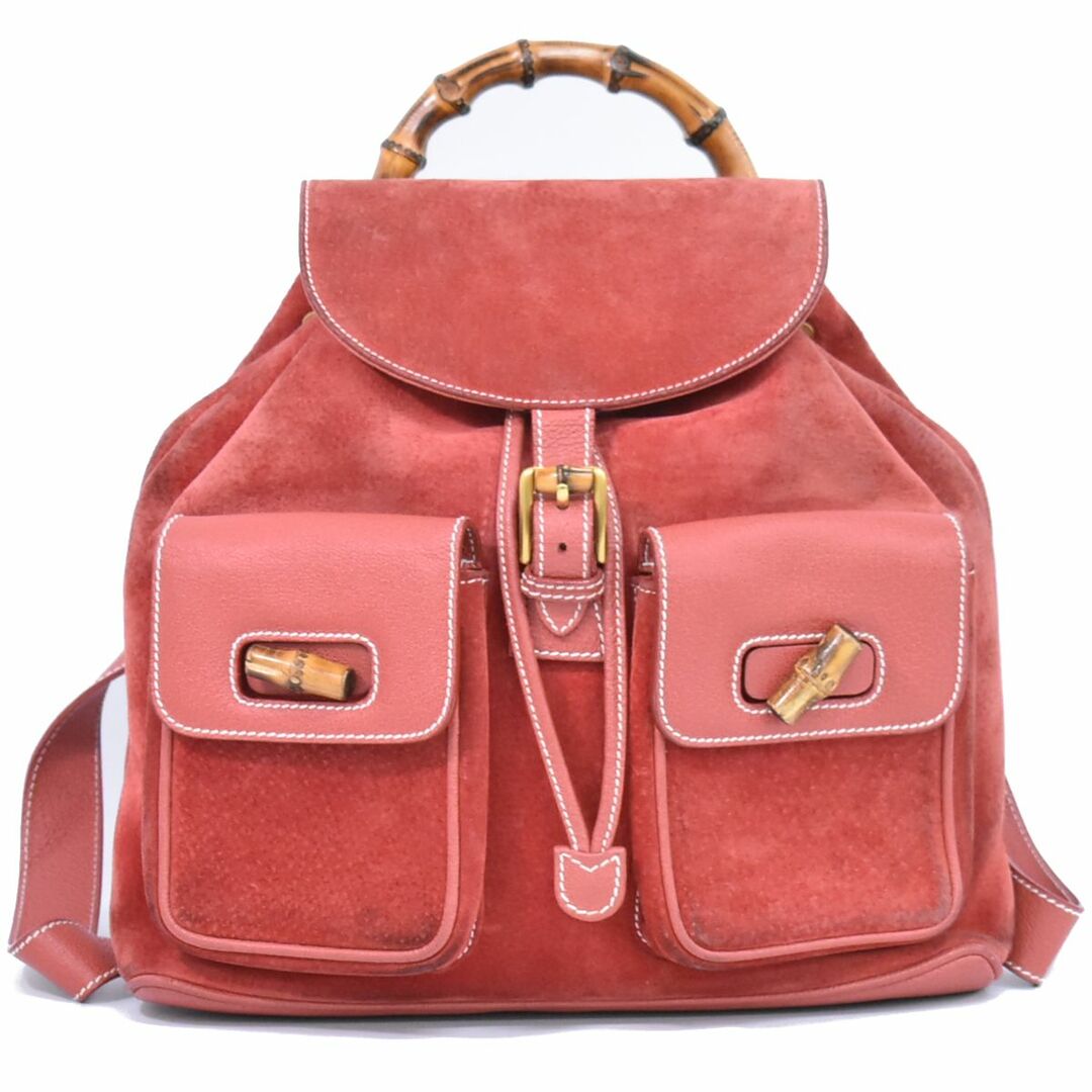 GUCCI - 本物 グッチ GUCCI バンブー リュックサック バック GUCCI - 本物 グッチ GUCCI バンブー リュックサック バック
