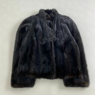 サガミンク　毛皮コート　SAGAMIN　ミンク　ショート丈　11 L相当(毛皮/ファーコート)
