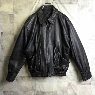 VINTAGE - 美品 イタリア製 VERA PELLE A2 レザー ボンバー VINTAGE - 美品 イタリア製 VERA PELLE A2 レザー ボンバー