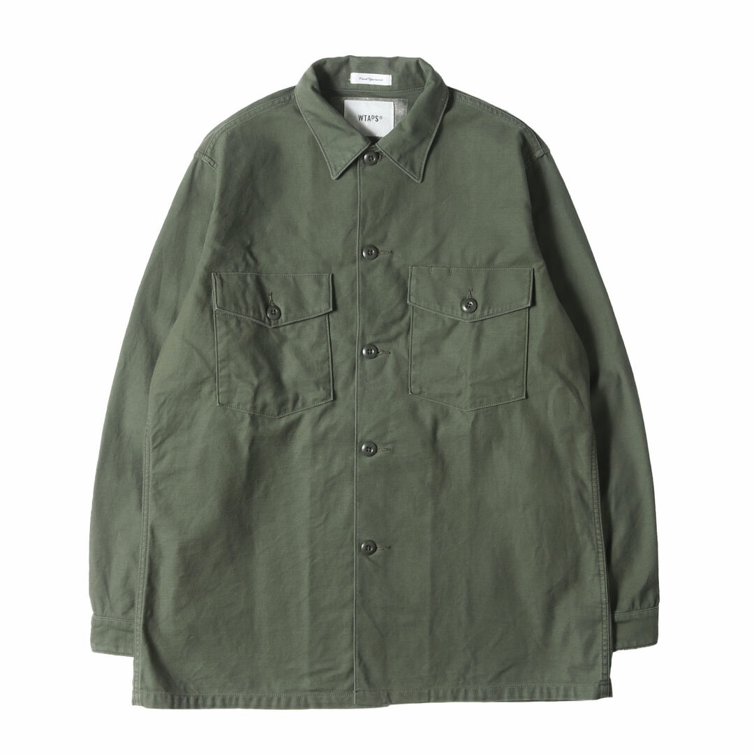 WTAPS ダブルタップス シャツ サイズ:XL バックサテン WTAPS ダブルタップス シャツ サイズ:XL バックサテン