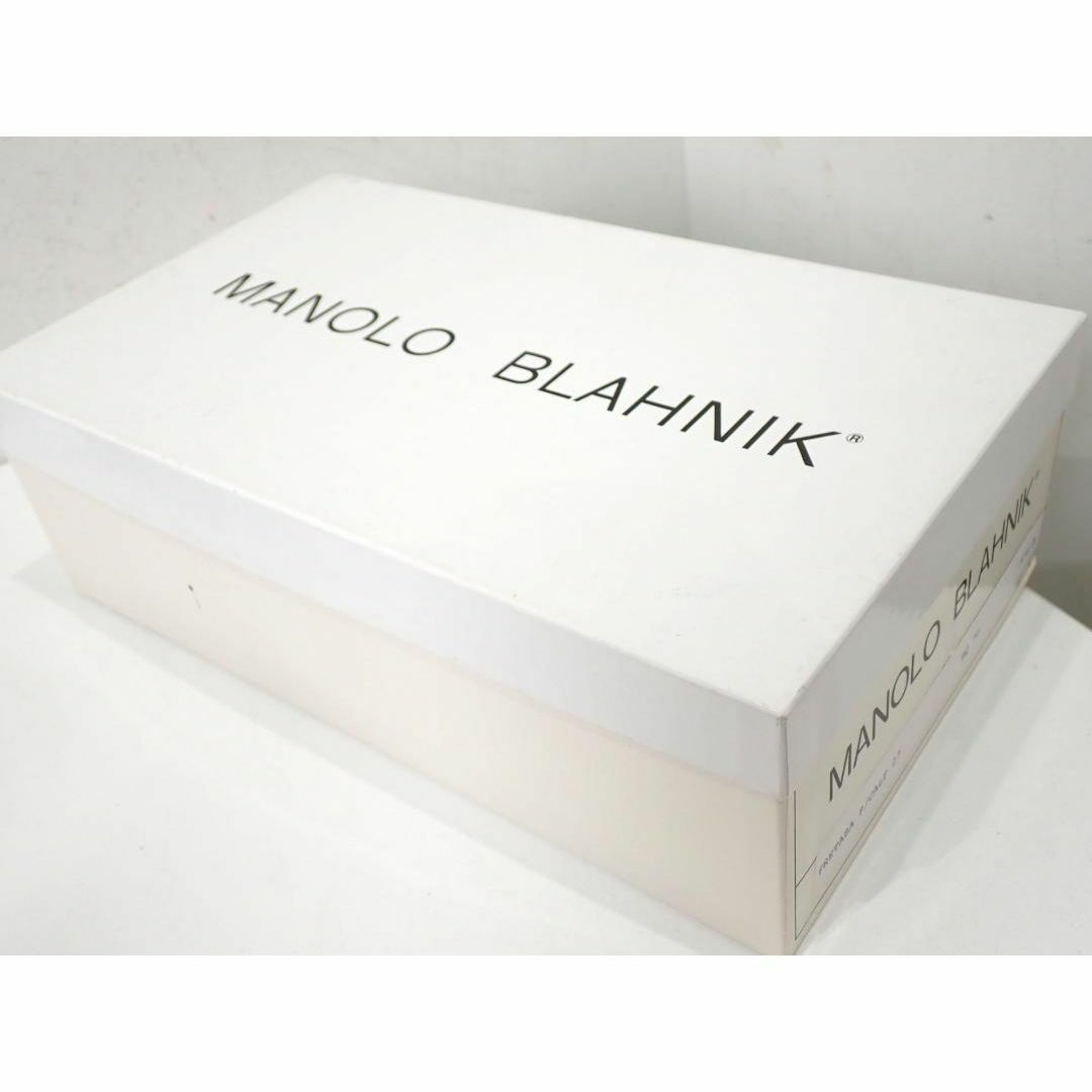 MANOLO BLAHNIK - 超美品 マノロブラニク ハラコ パンプス 36.5 MANOLO BLAHNIK - 超美品 マノロブラニク ハラコ パンプス 36.5