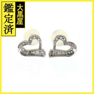 ノンブランドジュエリー ハート ピアス 【473】(イヤリング)