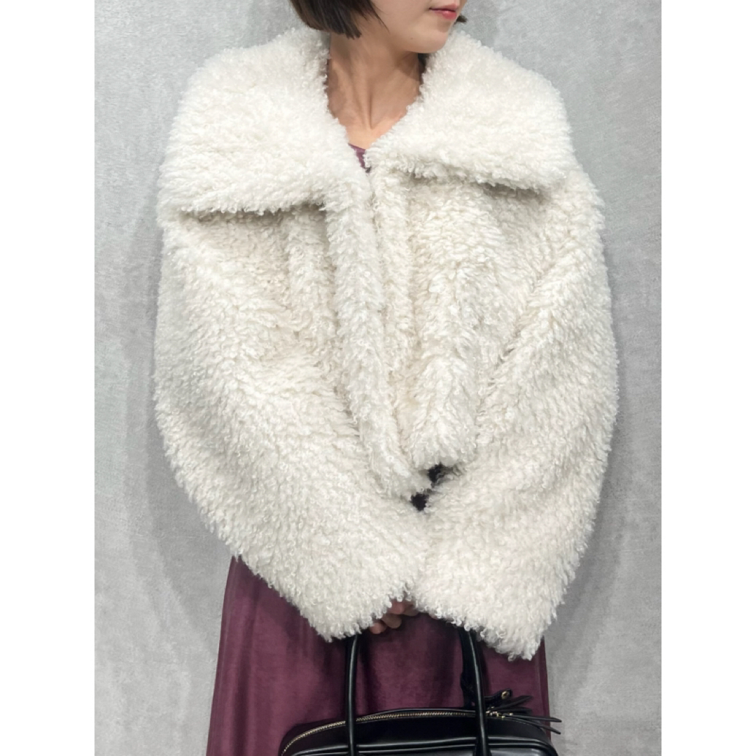 SNIDEL - 2wayカラープードルファーコートの通販 by な's shop SNIDEL - 2wayカラープードルファーコートの通販 by な's shop