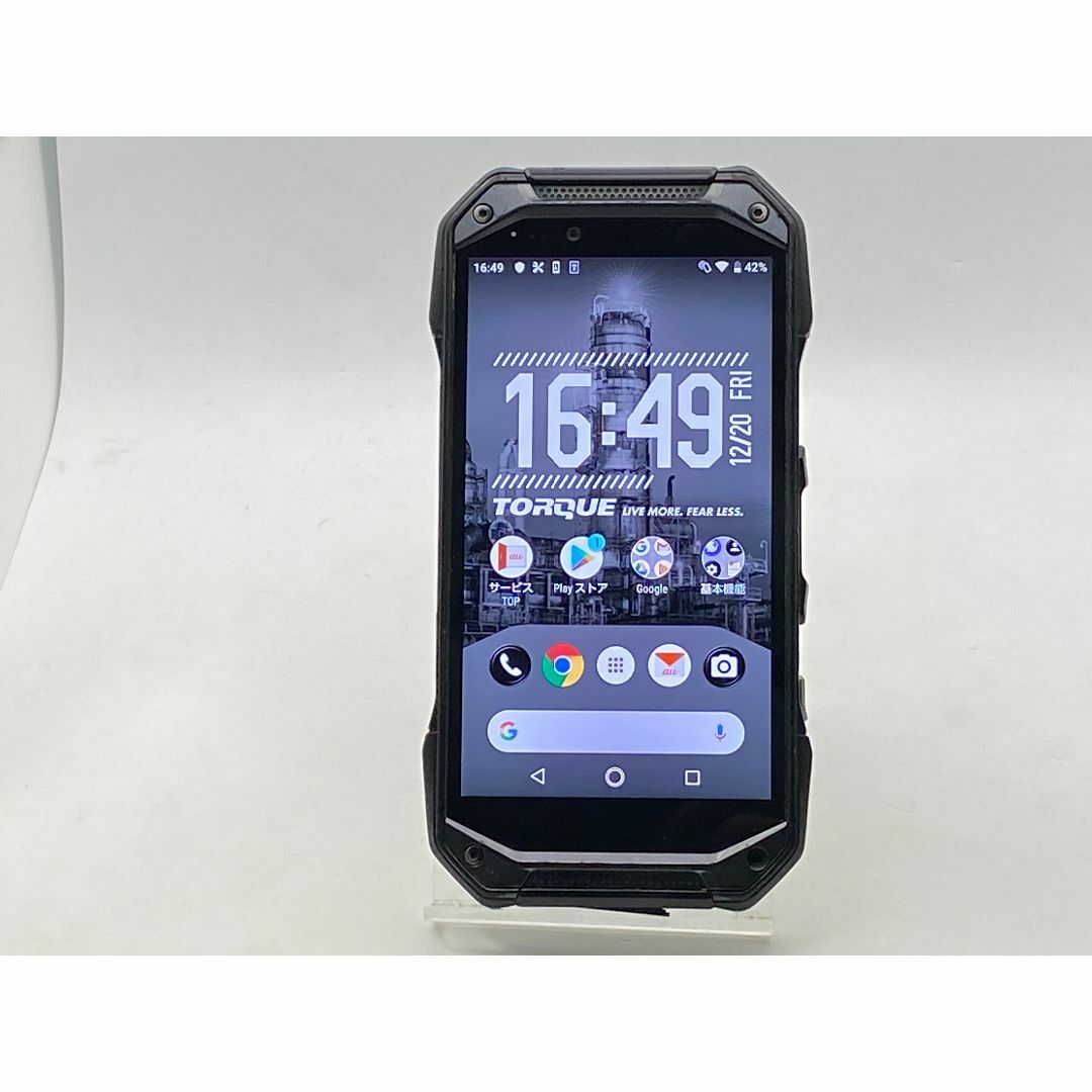 京セラ - 【中古・訳あり品】京セラ TORQUE G04 KYV46 ブラック 本体