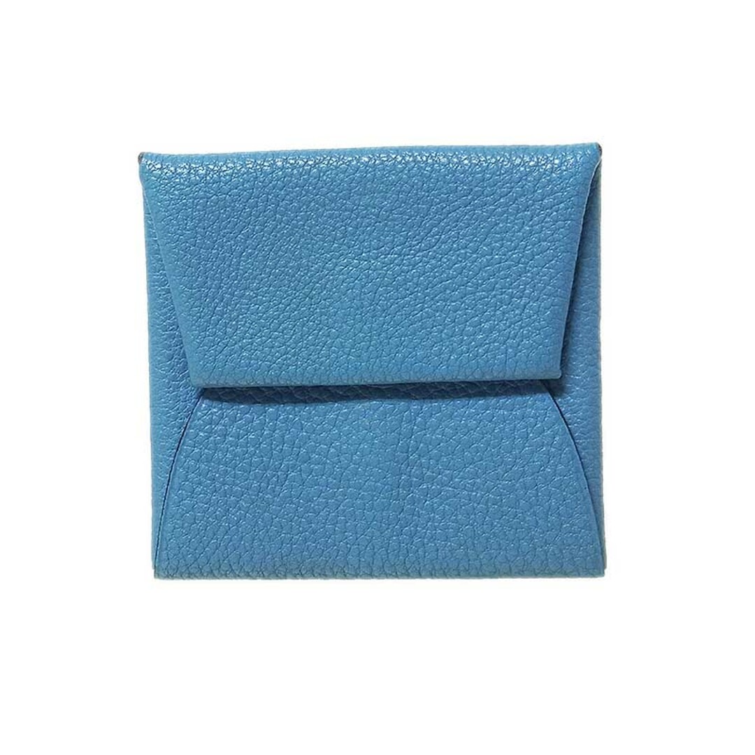 エルメス HERMES バスティア コインケース K刻 ブルージーン エルメス HERMES バスティア コインケース K刻 ブルージーン