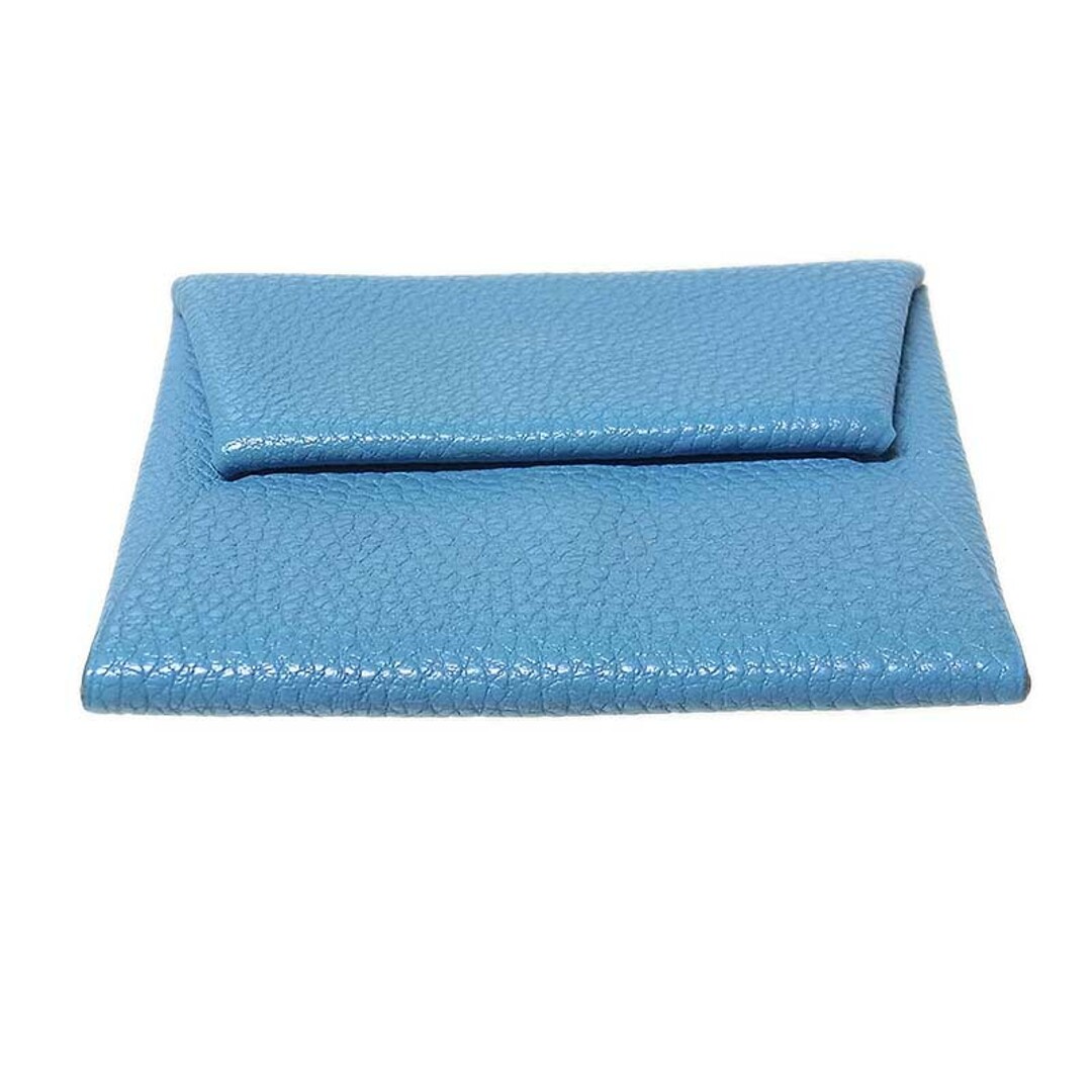 エルメス HERMES バスティア コインケース K刻 ブルージーン エルメス HERMES バスティア コインケース K刻 ブルージーン
