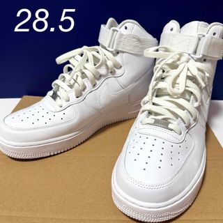 ナイキ(NIKE)のNIKE エアフォース1 ハイ　ホワイト　28.5(スニーカー)