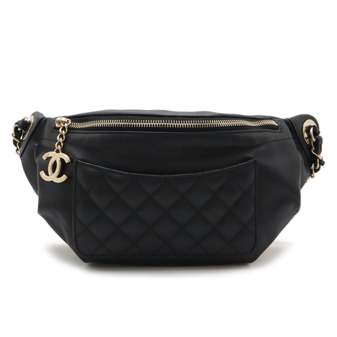 CHANEL - CHANEL シャネル マトラッセ ボディバッグ ウエスト CHANEL - CHANEL シャネル マトラッセ ボディバッグ ウエスト