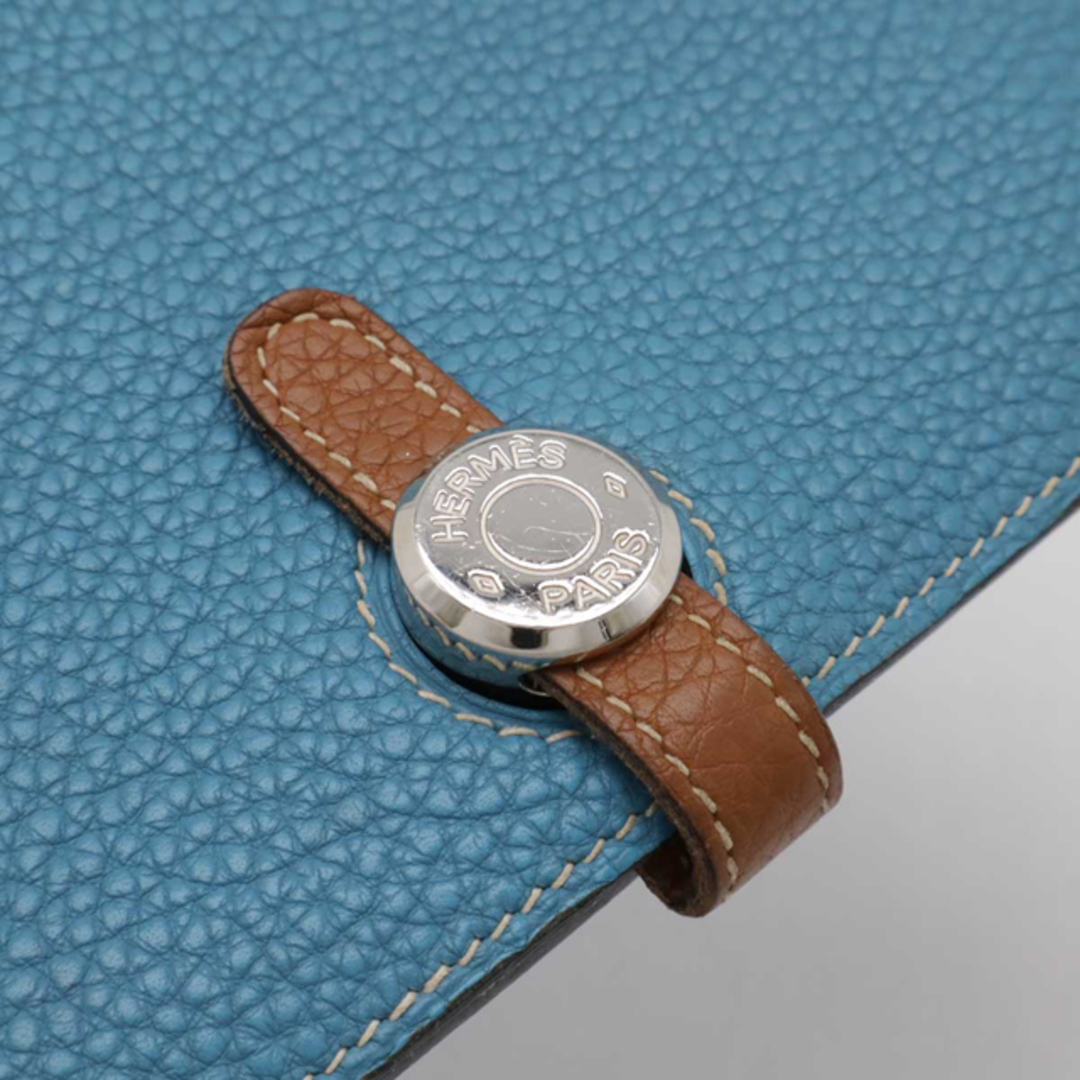 HERMES - HERMES エルメス ドゴンデュオ ドゴンGM 2つ折長財布 HERMES - HERMES エルメス ドゴンデュオ ドゴンGM 2つ折長財布