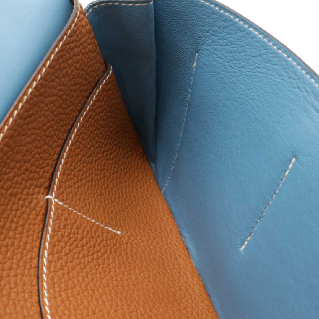HERMES - HERMES エルメス ドゴンデュオ ドゴンGM 2つ折長財布 HERMES - HERMES エルメス ドゴンデュオ ドゴンGM 2つ折長財布