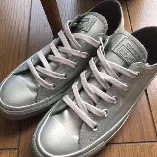 コンバース(CONVERSE)のコンバース オールスター シルバー ラバー イエナ トゥモローランド(スニーカー)