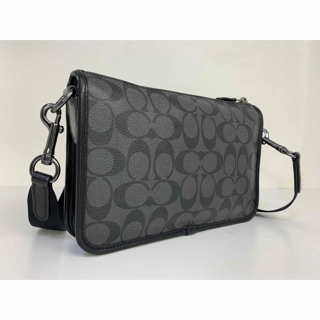 COACH - 美品☆ コーチ メンズ COACH シグネチャー ショルダー COACH - 美品☆ コーチ メンズ COACH シグネチャー ショルダー