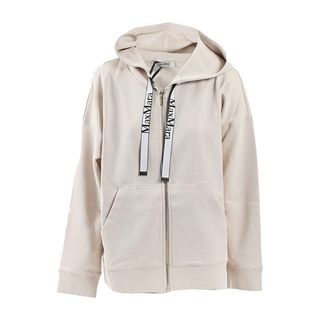 エス マックスマーラ S MAX MARA ジップアップパーカー JOICE 24199110116 001 ベージュ 2024年春夏新作 2024SS レディース 【ラスト1点 Ｌサイズ】 【再入荷なし 在庫限り】クリスマス ギフト プレゼント ベージュ(ロングコート)