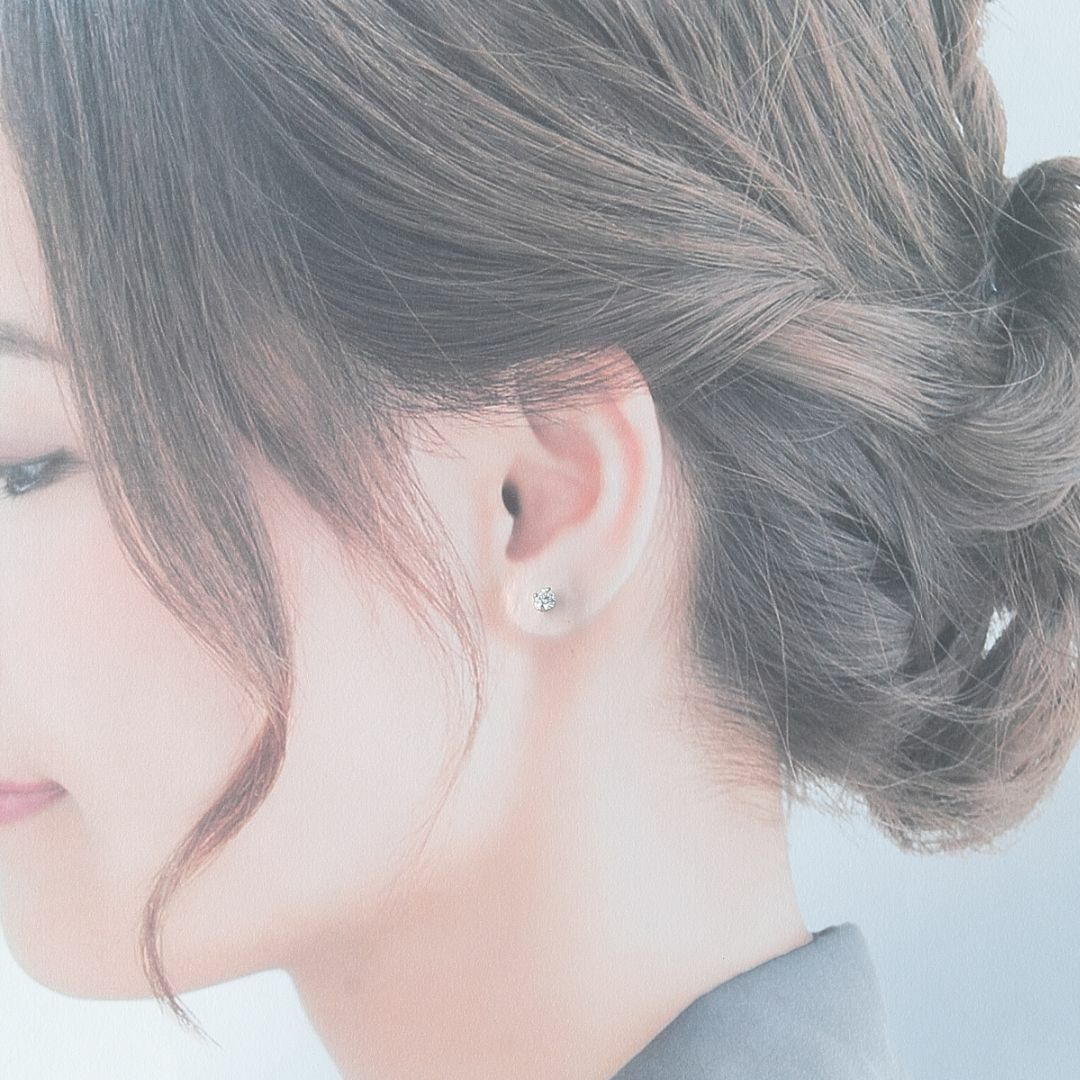 Tiffany & Co. - ティファニー ソリティア ピアス ダイヤ0.21ct Tiffany & Co. - ティファニー ソリティア ピアス ダイヤ0.21ct