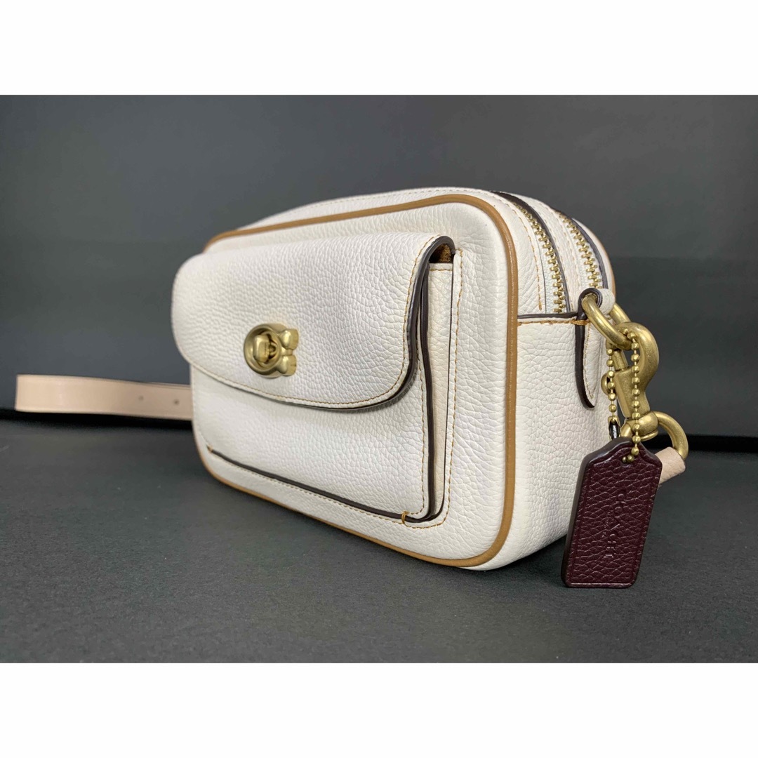 美品☆ コーチ COACH レザー カメラバッグ ショルダーバッグ 美品☆ コーチ COACH レザー カメラバッグ ショルダーバッグ
