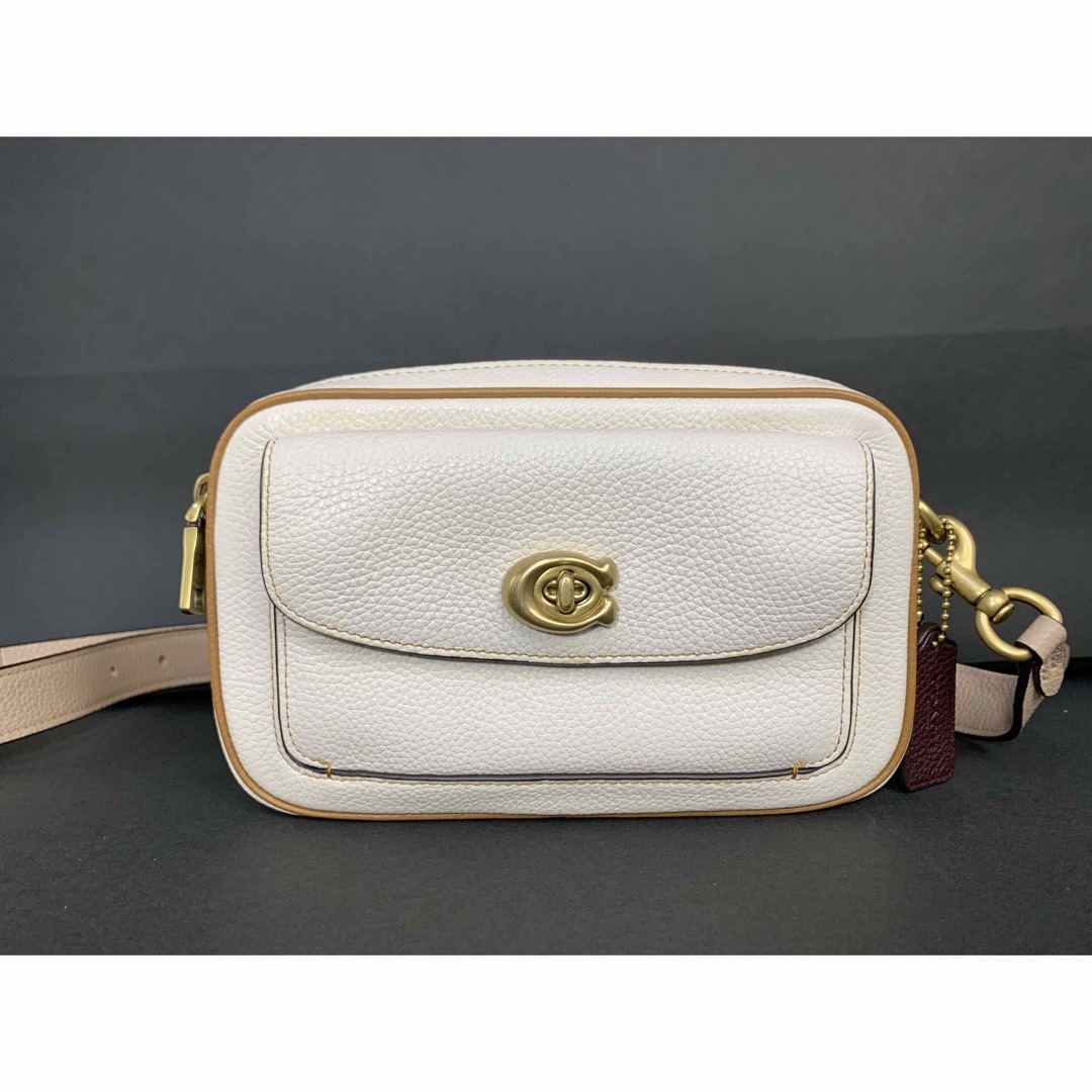 美品☆ コーチ COACH レザー カメラバッグ ショルダーバッグ 美品☆ コーチ COACH レザー カメラバッグ ショルダーバッグ