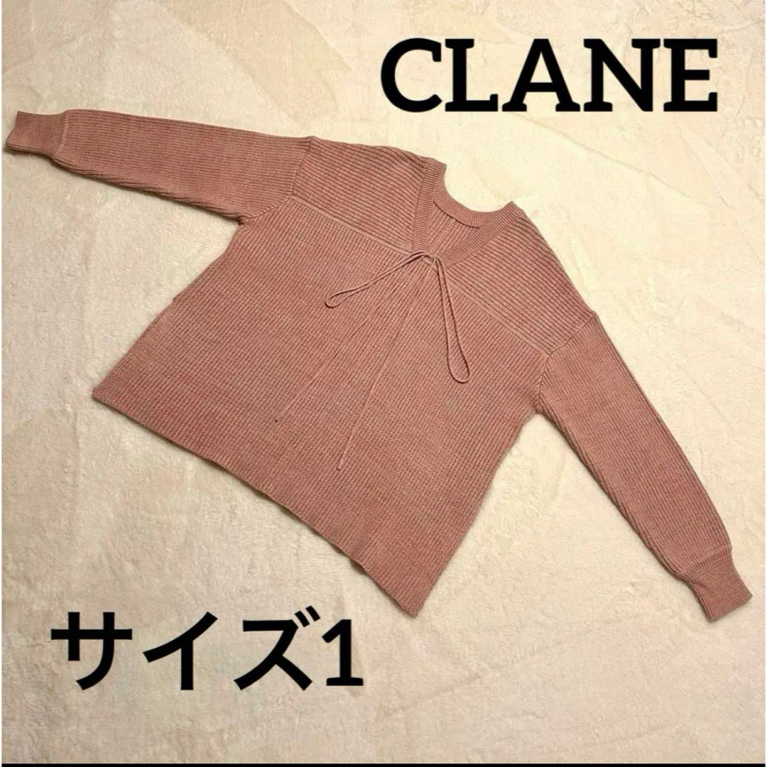 新品正規品 CLANE - S相当 サイズ1 新木優子 ミックスカラー ニット クラネ clane ニット+セーター