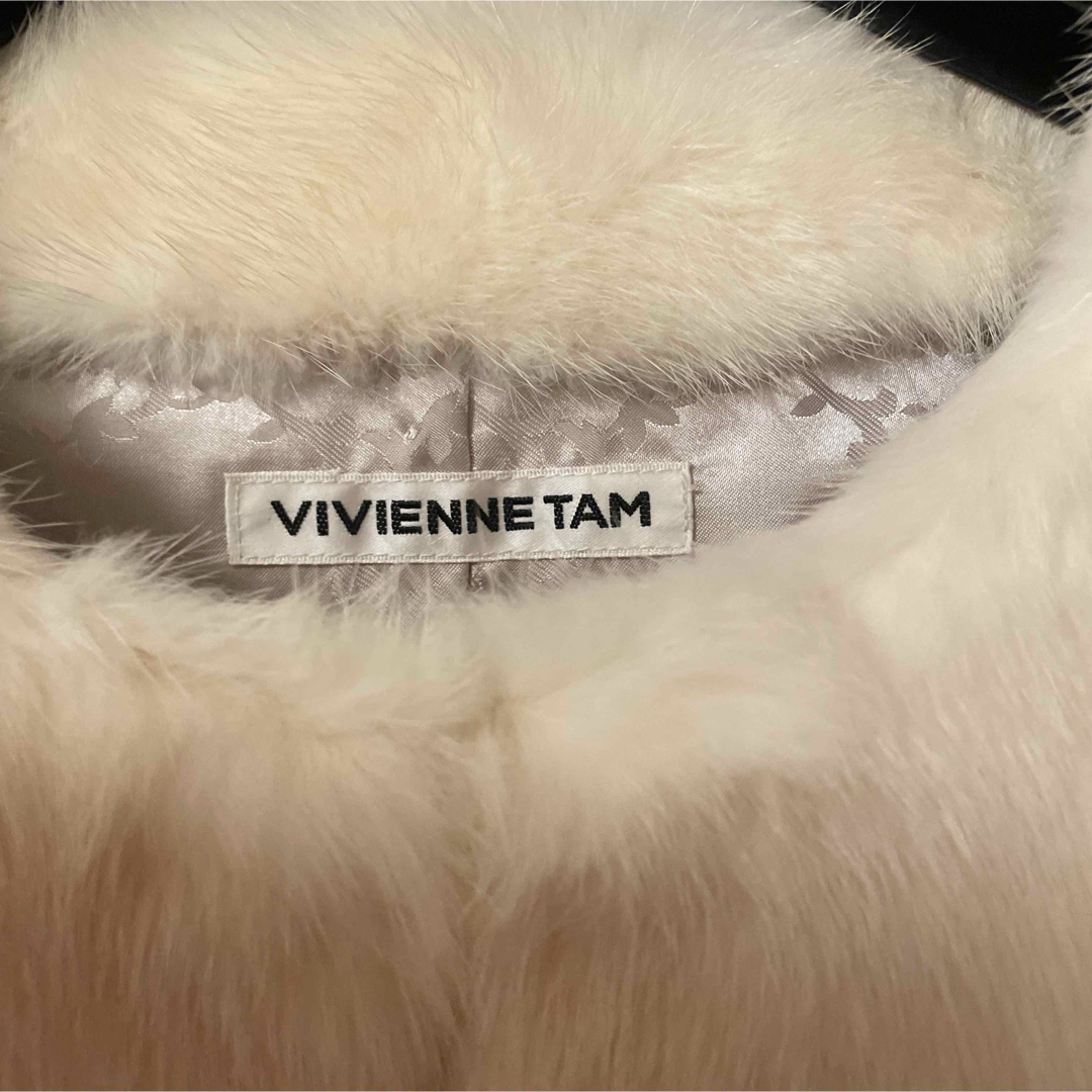 美品VIVIENNE TAM リアルミンクファー 美品VIVIENNE TAM リアルミンクファー