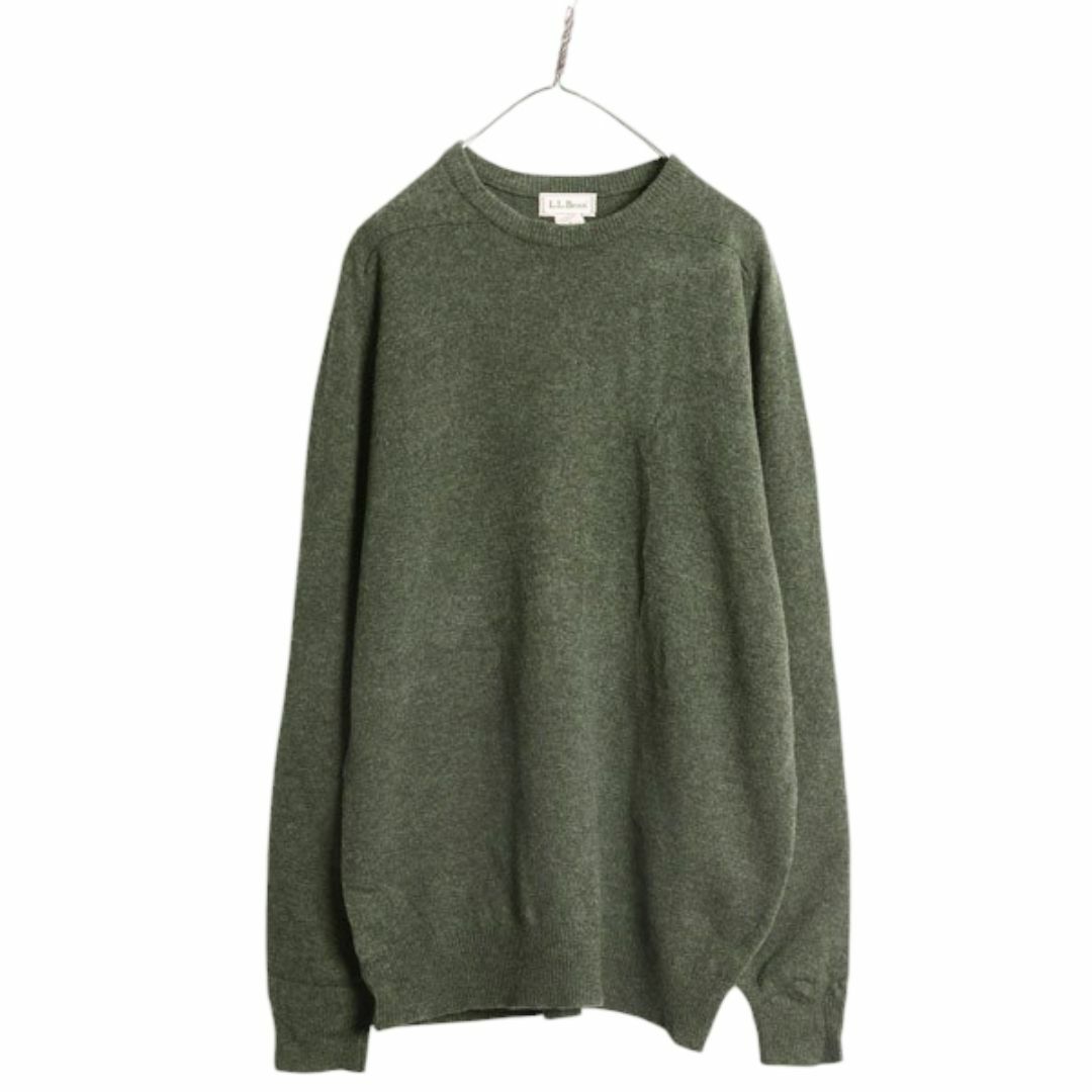 ★決算特価商品★ - L.L.Bean 80s ウール ラム エルエルビーン スコットランド製 男性用