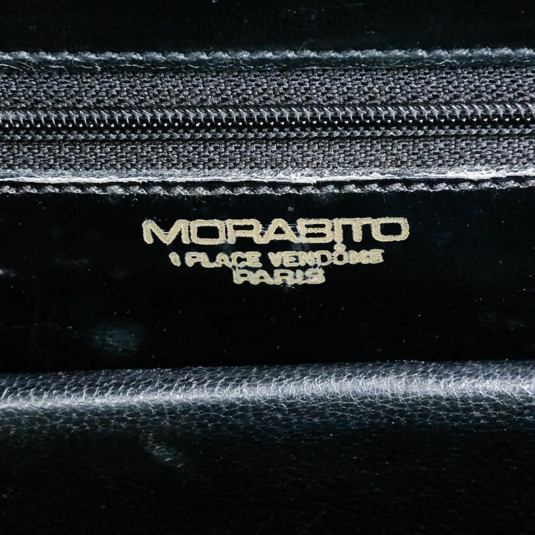 MORABITO - モラビト ハンドバッグ スカラ ゴールド金具 レザー MORABITO - モラビト ハンドバッグ スカラ ゴールド金具 レザー