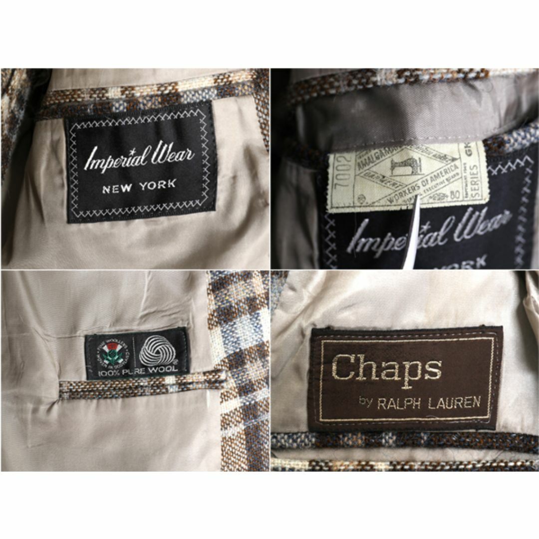 Ralph Lauren - 70s USA製 チャップス ラルフローレン ツイード Ralph Lauren - 70s USA製 チャップス ラルフローレン ツイード