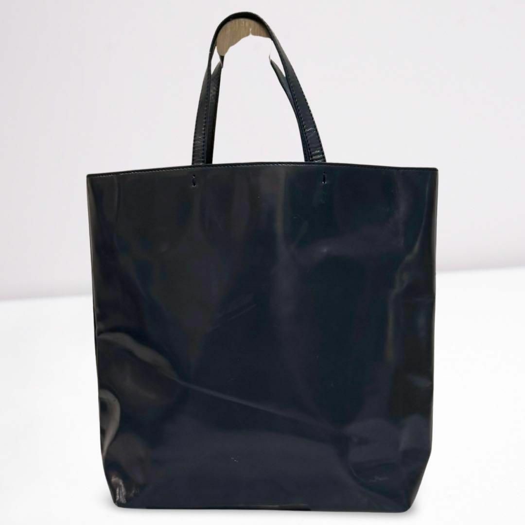 PRADA プラダ トートバッグ ハンドバッグ エナメル レザー 縦型 PRADA プラダ トートバッグ ハンドバッグ エナメル レザー 縦型