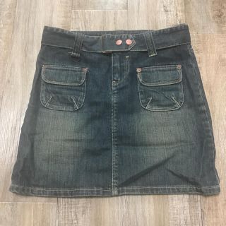 ポロラルフローレン(POLO RALPH LAUREN)のPOLO JEANS デニムミニスカート(ミニスカート)