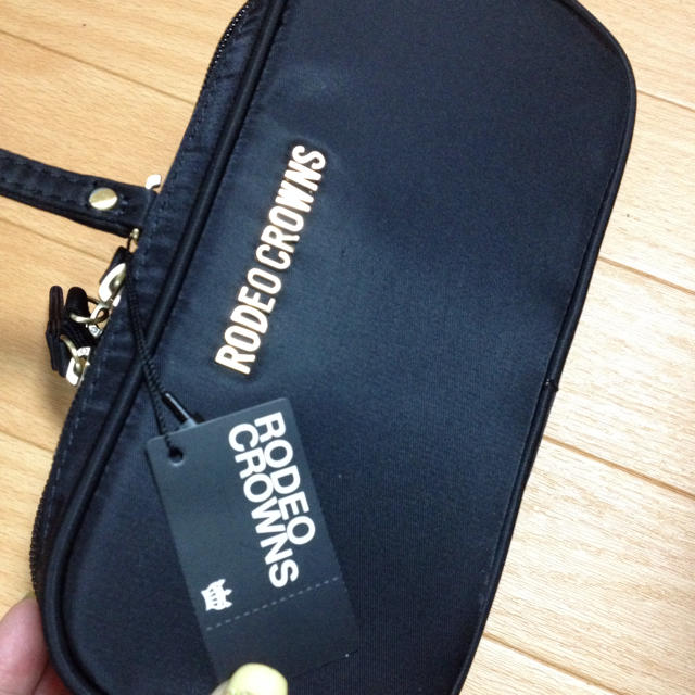 RODEO CROWNS(ロデオクラウンズ)のロデオ♡新品♡タグ付き♡化粧ポーチ レディースのファッション小物(ポーチ)の商品写真
