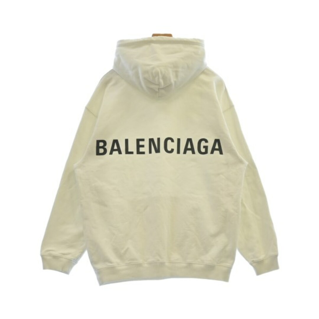 BALENCIAGA - BALENCIAGA バレンシアガ パーカー XS 白 【古着 BALENCIAGA - BALENCIAGA バレンシアガ パーカー XS 白 【古着