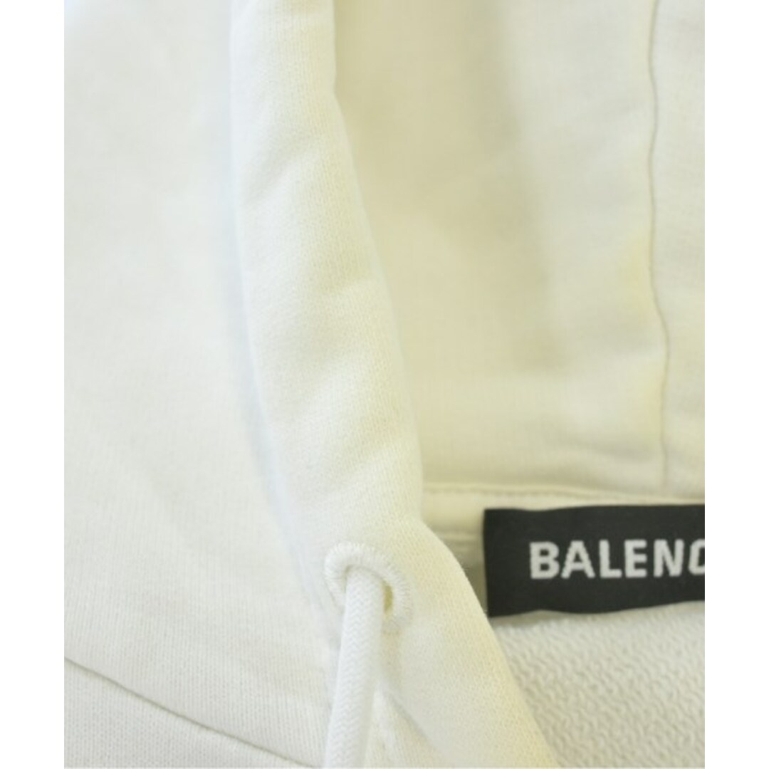 BALENCIAGA - BALENCIAGA バレンシアガ パーカー XS 白 【古着 BALENCIAGA - BALENCIAGA バレンシアガ パーカー XS 白 【古着