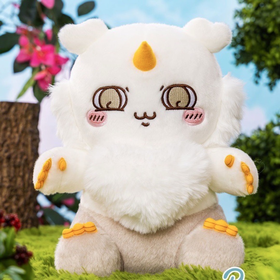 ちいかわ - ちいかわ あのこ BIGぬいぐるみ ふつうのお顔 ちいかわ - ちいかわ あのこ BIGぬいぐるみ ふつうのお顔