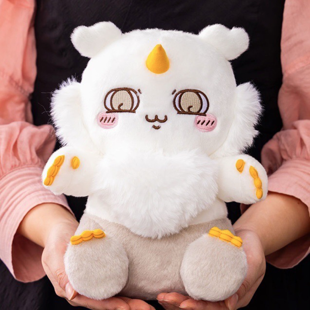 ちいかわ - ちいかわ あのこ BIGぬいぐるみ ふつうのお顔 ちいかわ - ちいかわ あのこ BIGぬいぐるみ ふつうのお顔
