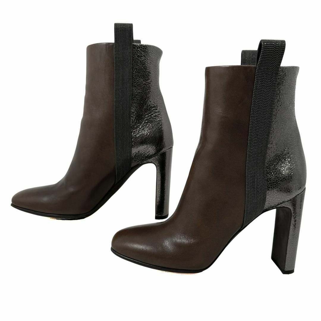 BRUNELLO CUCINELLI - ほぼ未使用 ブルネロクチネリ ブーツ BRUNELLO CUCINELLI - ほぼ未使用 ブルネロクチネリ ブーツ